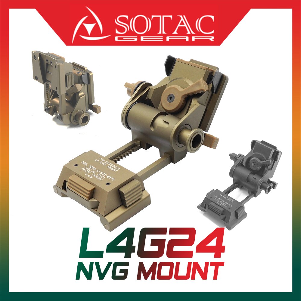 Sotac NVG Ʈ   ׼, CNC ݼ PVS-15 PVS-18 Ʈ  Ʈ, FDE  , L4 G24 Ʈ